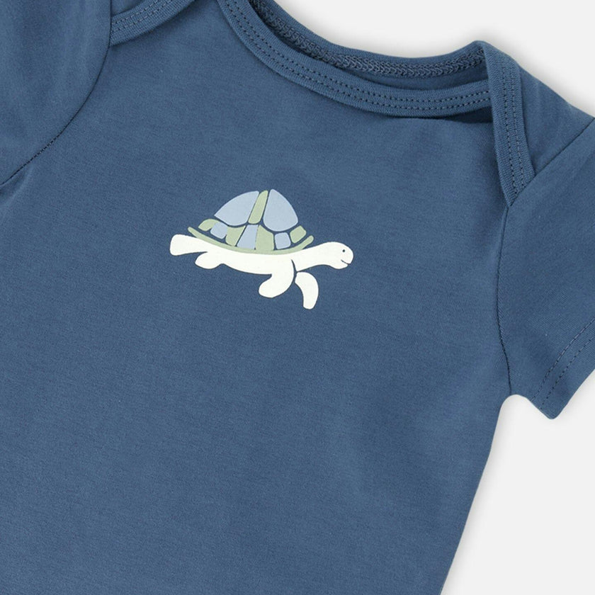 Evolutive Organic Cotton Jersey Onesie