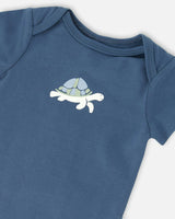 Evolutive Organic Cotton Jersey Onesie
