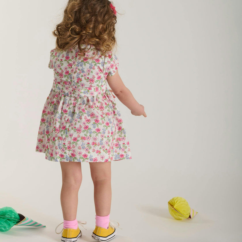 Hand-Smocked Baby Dress - Hillary