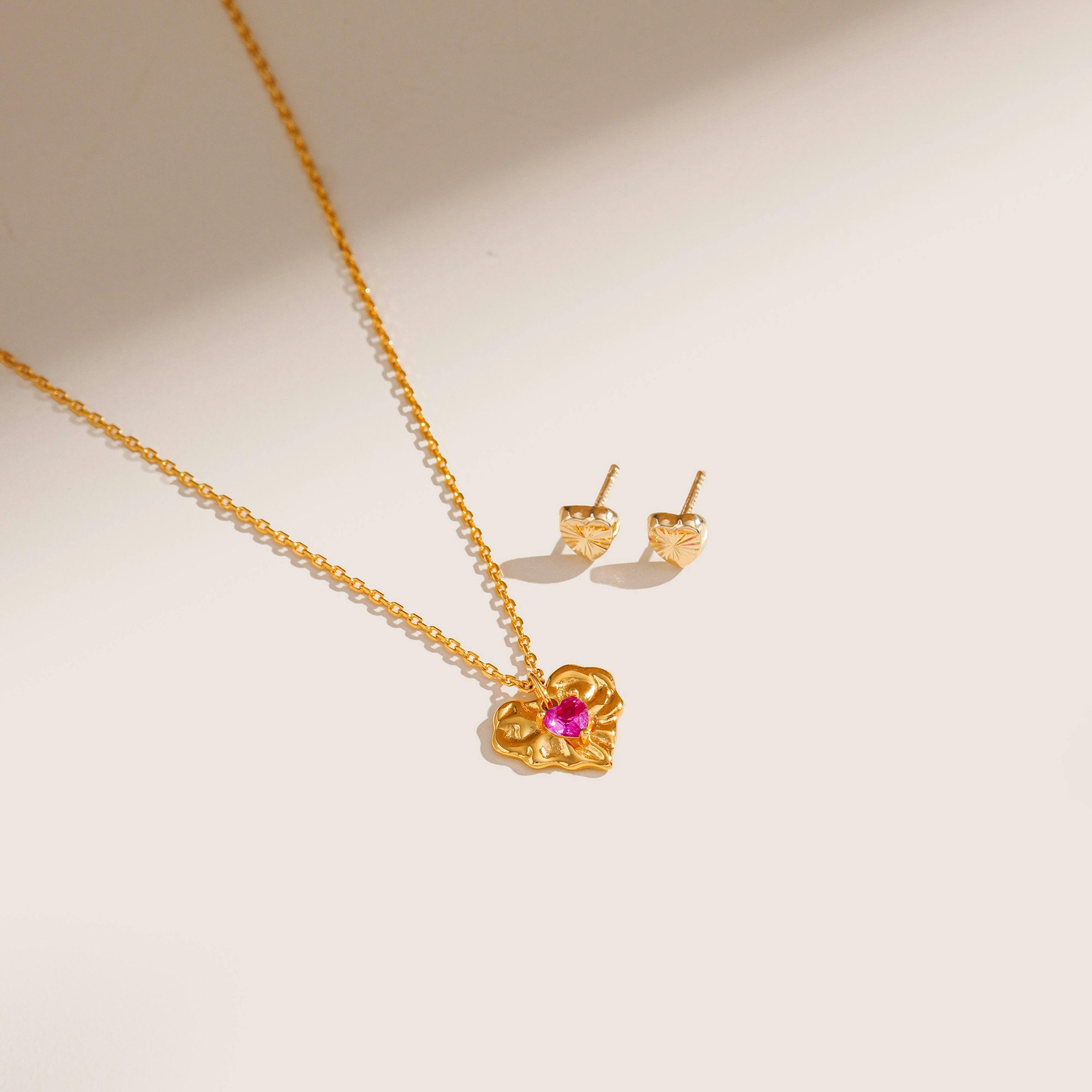 Soho Heart Studs