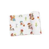 Vintage Cowboys - Swaddle Blanket