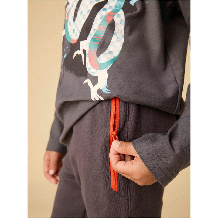 Feeling Zippy Joggers, Black