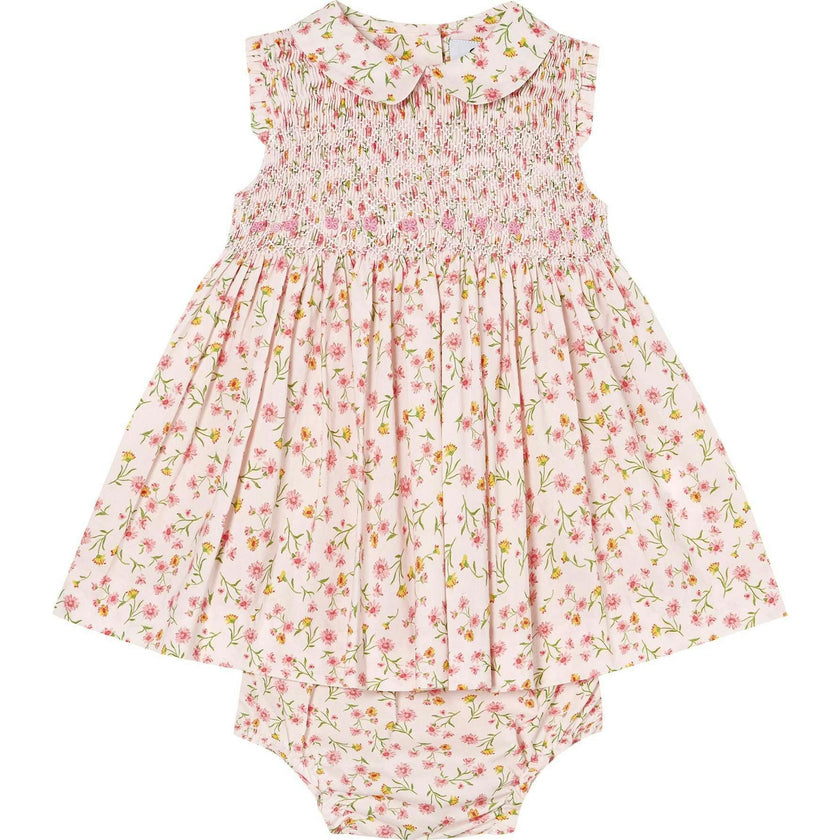 Hand-Smocked Baby Dress - Lottie
