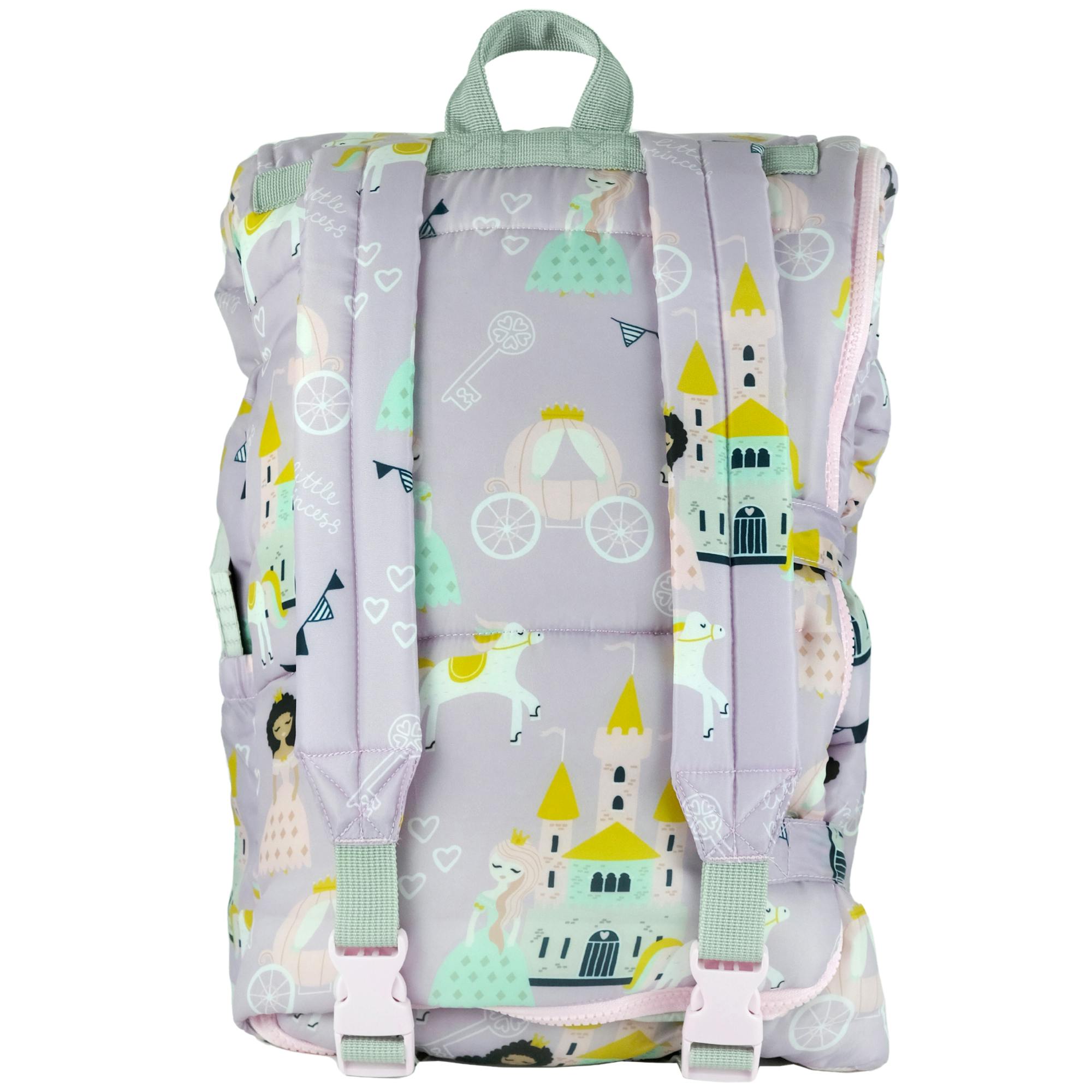 Sleep-N-Pack: Packable Sleeping Bag, Little Kid 3-6 yrs - Princesses