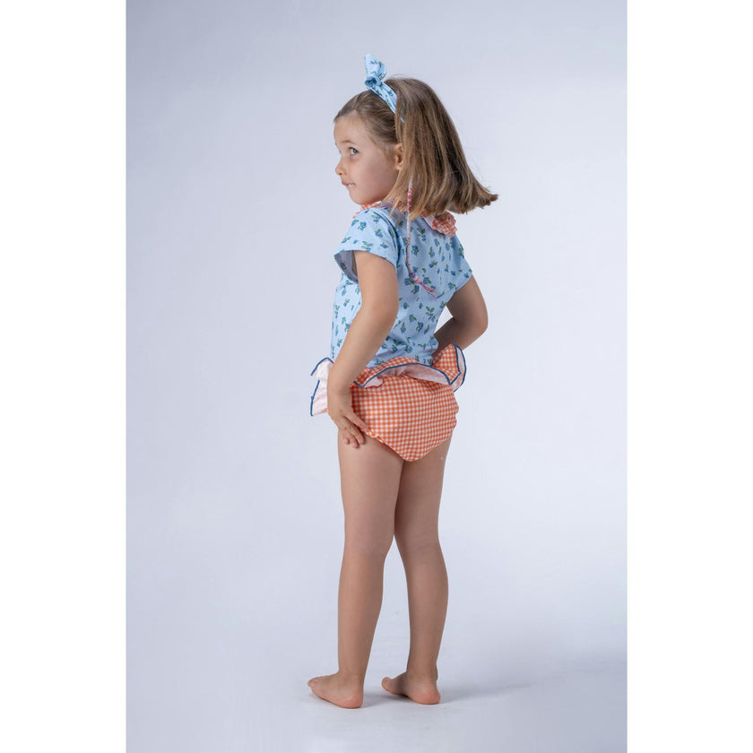 Vichy Bikini Bottom, Orange