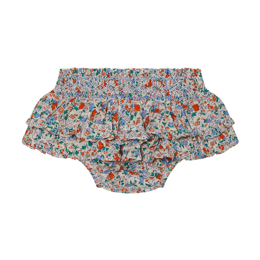 Hand-Smocked Baby Skort Bluebelle