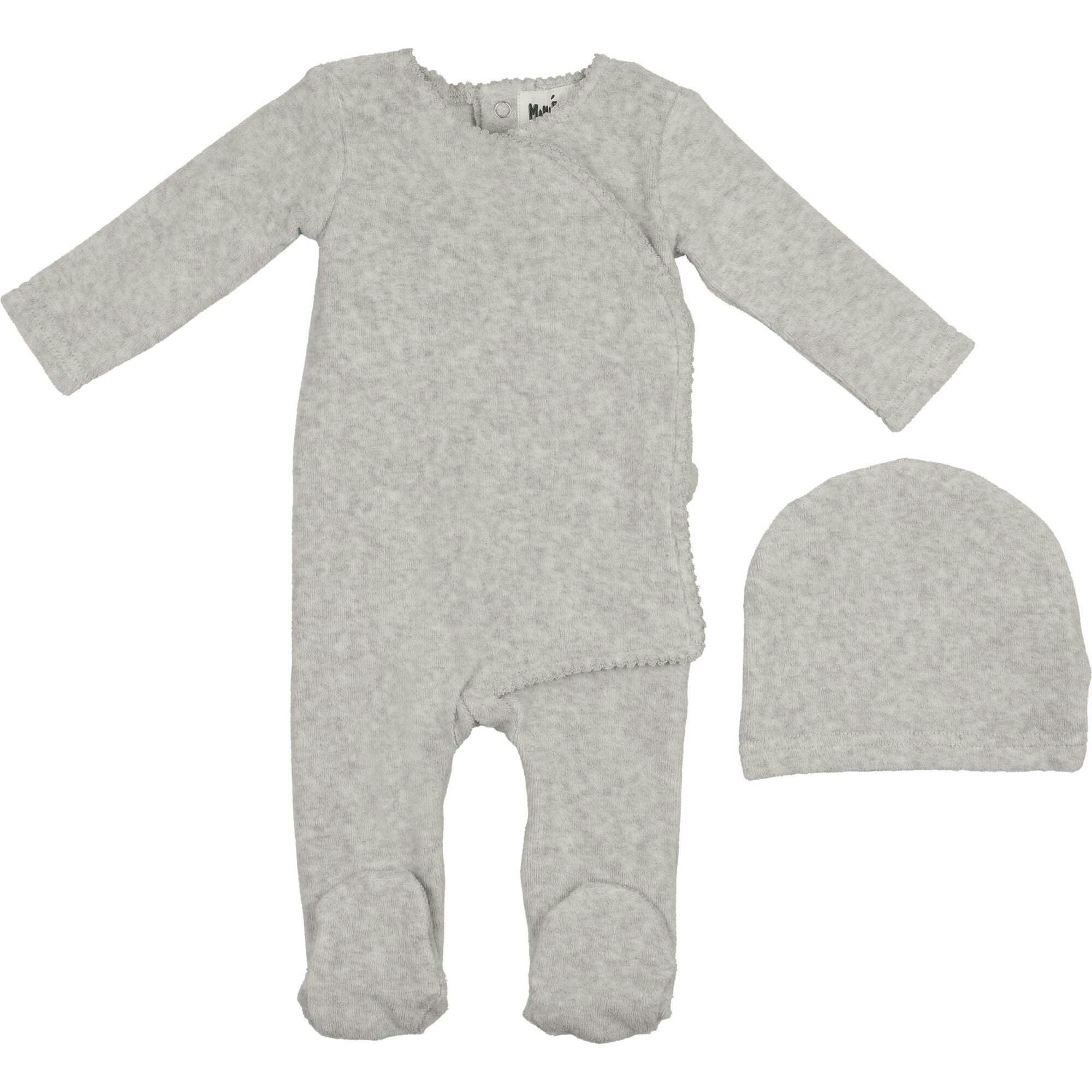 Velour Wrap Footie