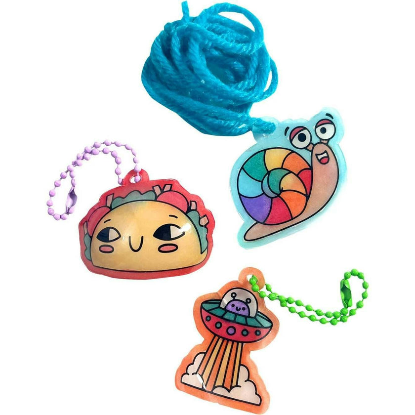 Shrink-its! DIY Shrink Art Kit - Fun Friends - 20 Charms