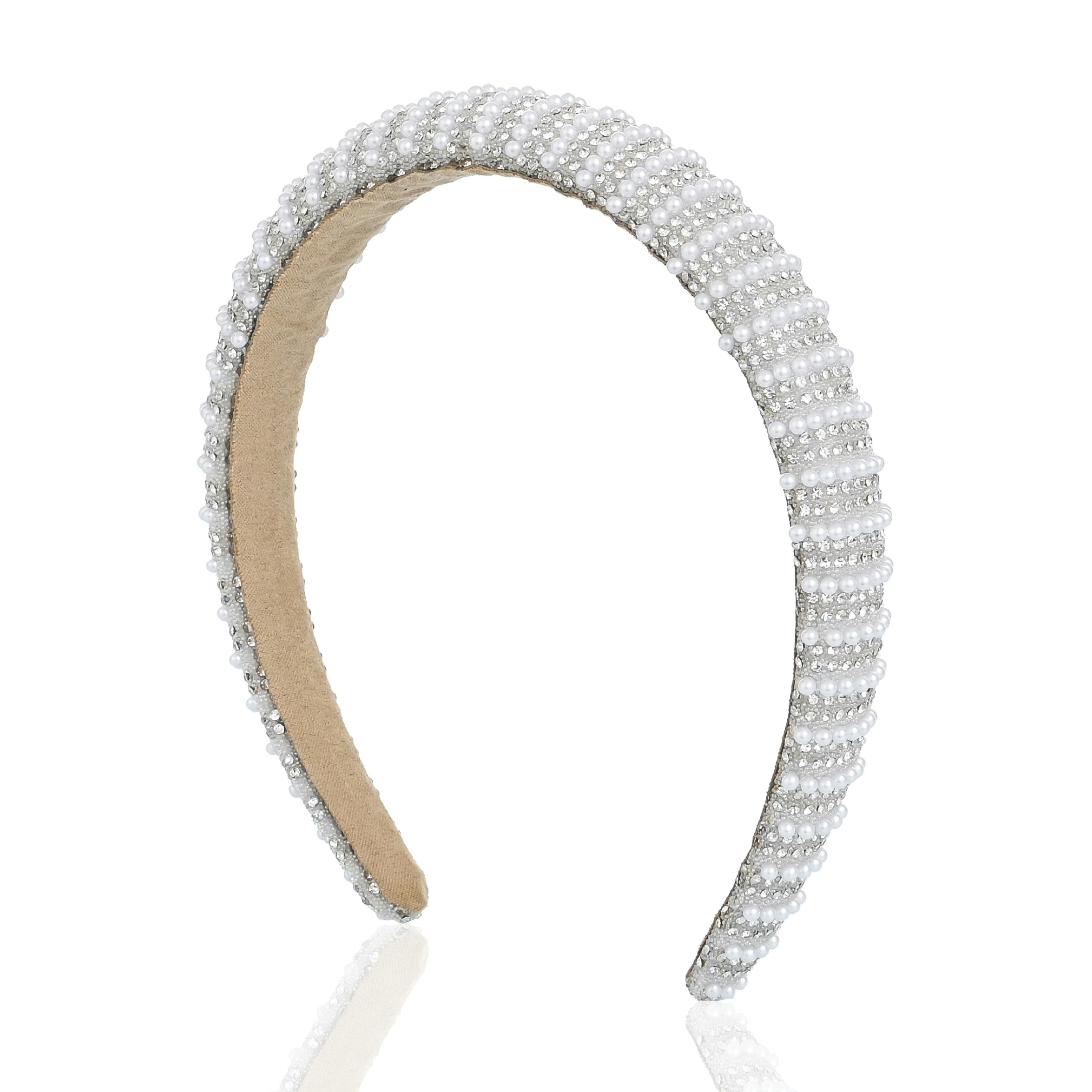 Rhinestone Padded Headband