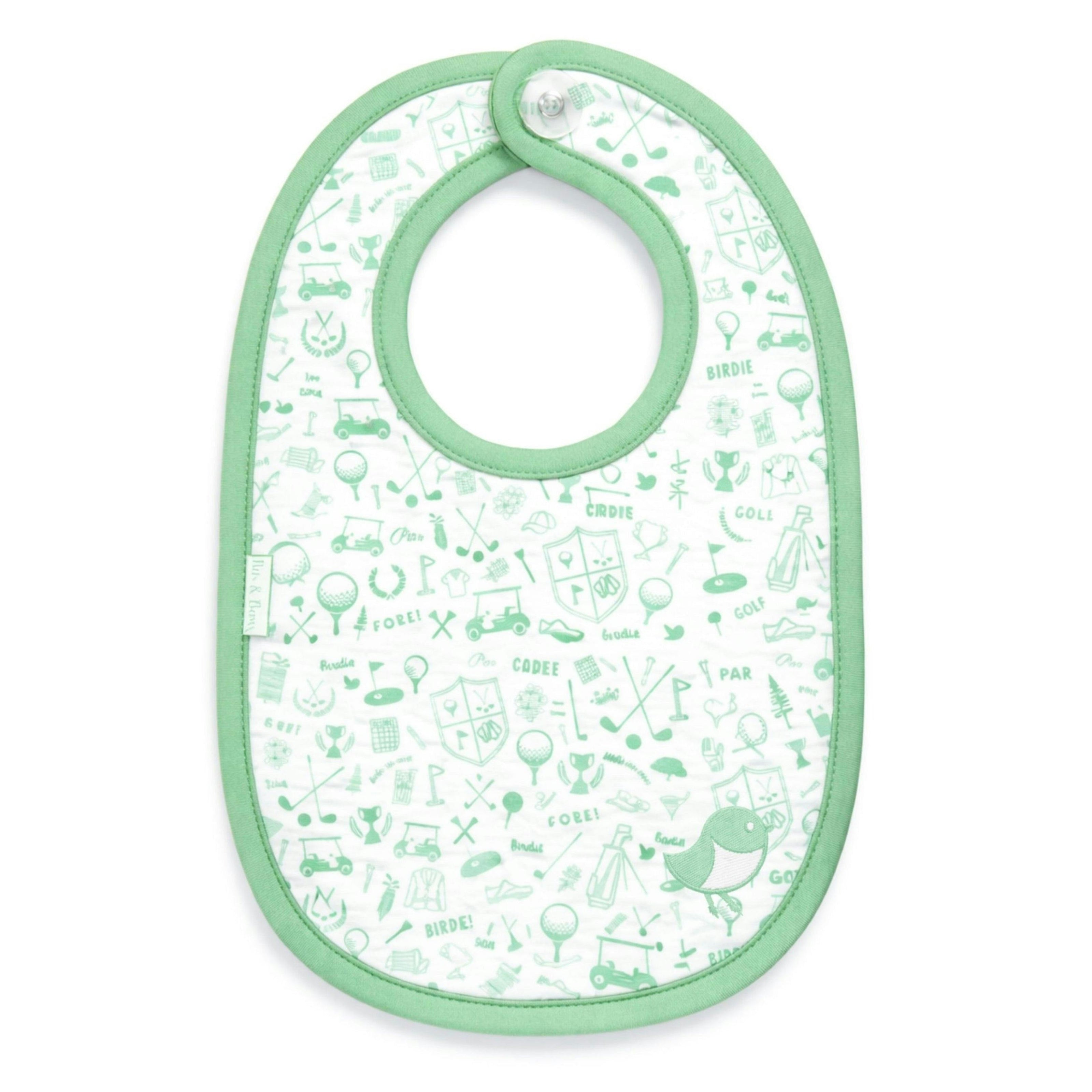 Golf Print Bib