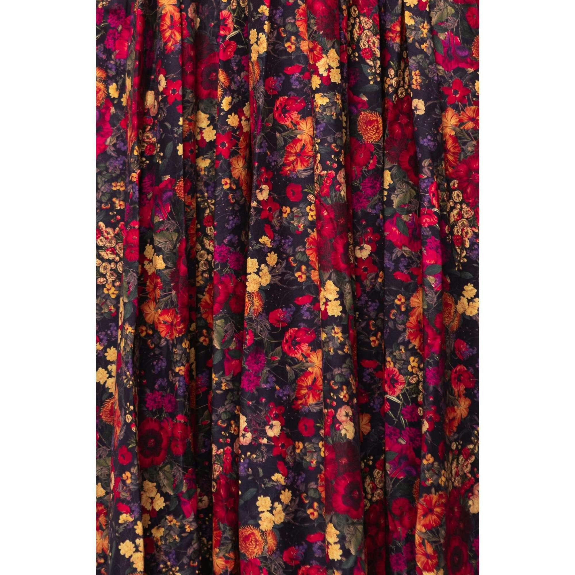 Hattie Dress in Night Garden