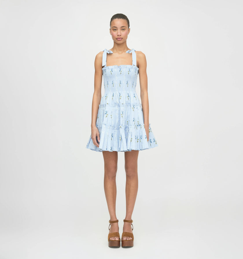 The Ribbon Charlotte Nap Dress - Bluebell Waltz