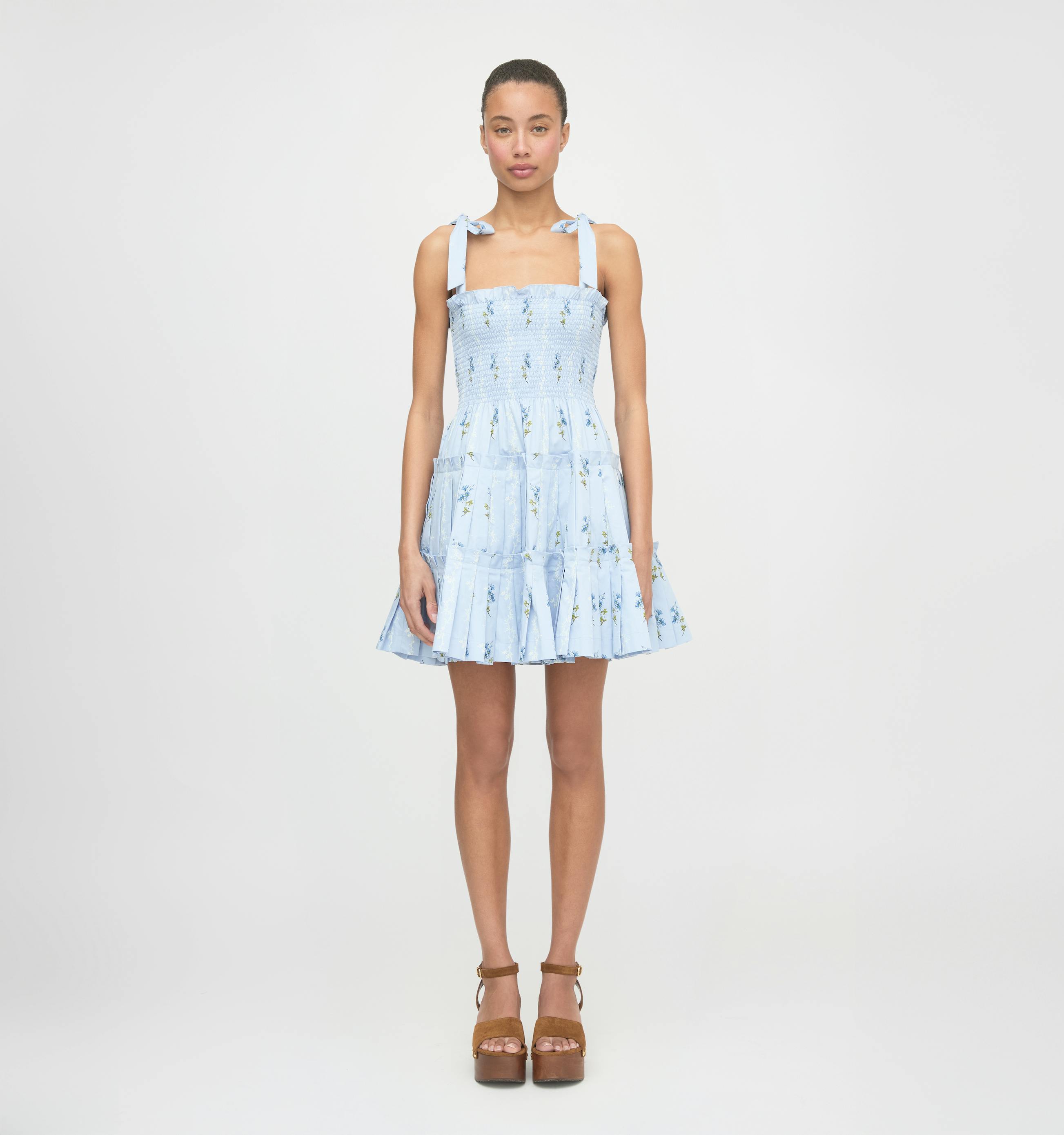 The Ribbon Charlotte Nap Dress - Bluebell Waltz
