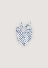 Estela Woman Neck Scarf Infinite Navy Stripes