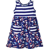 UPF 50+ Dahlia Sleeveless Tee Dress w/ Pockets