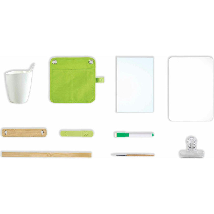 Hape: Portable Bamboo Easel - 14pc