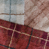 Washable Rug Tartan Rose, Pink