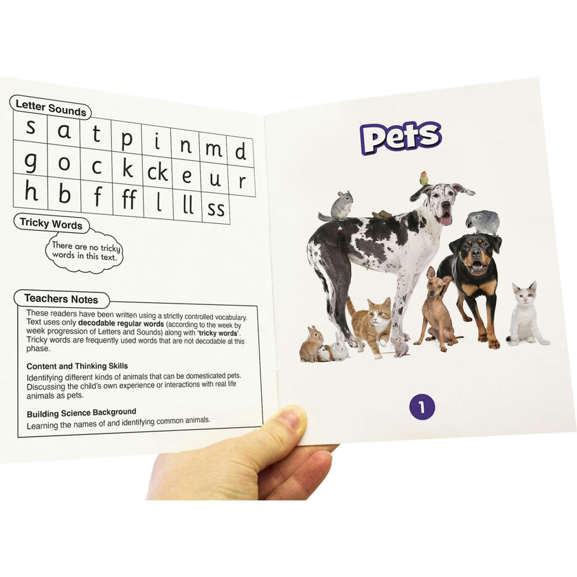 Science Decodables Phase 2 Non-Fiction Learning  Set