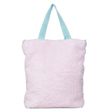 Snuggle Tote XL – The Oversized Sherpa Tote Bag for Sleepovers, Cotton Candy