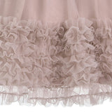 Light Pink Knit Tulle Dress