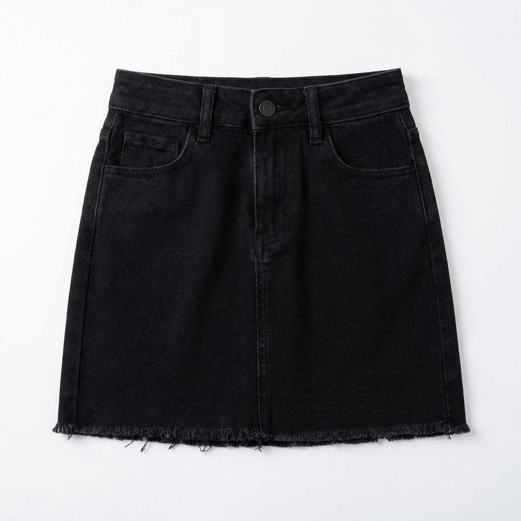 Cotton Everyday Denim Skirt