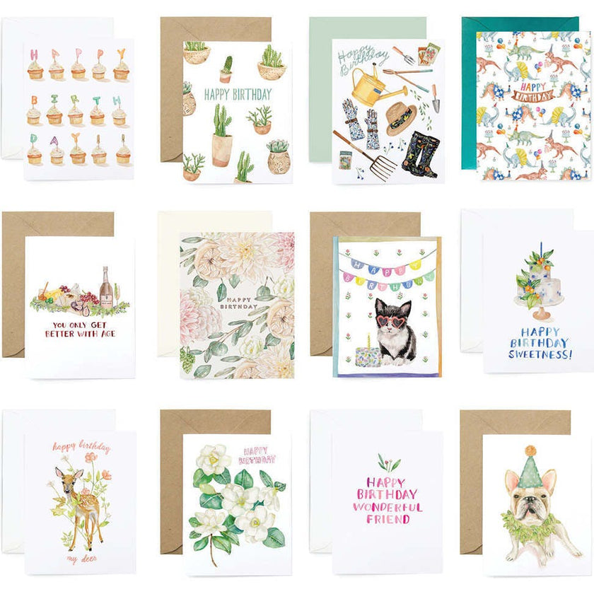 Birthday Greeting Card Bundle