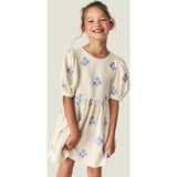 Mipounet SS26 Sandrine, Dress Ecru Blue