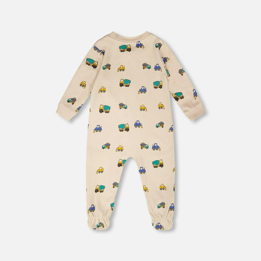 Organic Cotton Baby One-Piece Pajamas