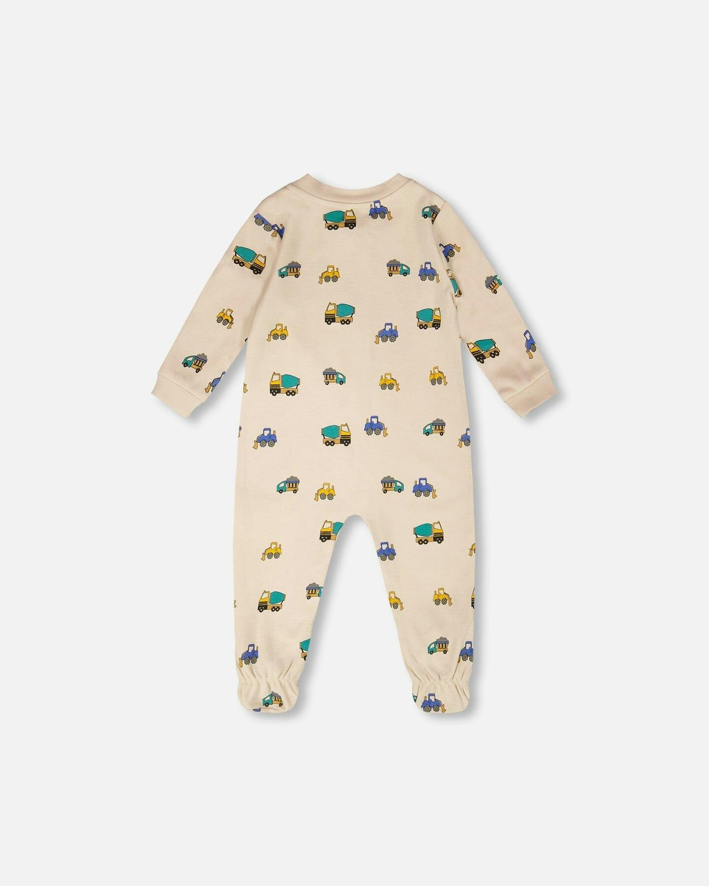 Organic Cotton Baby One-Piece Pajamas