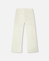 Crinkle Jersey Leggings Off White