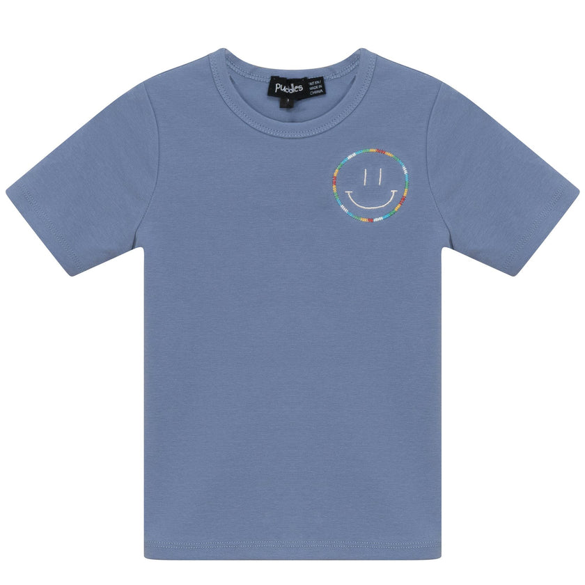 Smiley Embroidered T-Shirt