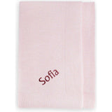 Personalized Knitted Baby Blanket
