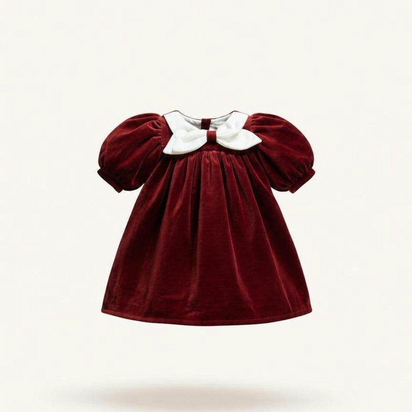 Cotton Velvet Rosemoor Dress