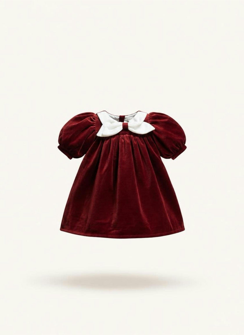 Cotton Velvet Rosemoor Dress