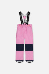 Light Weight Two Piece Chill Snowsuit Pink Blue and Mauve
