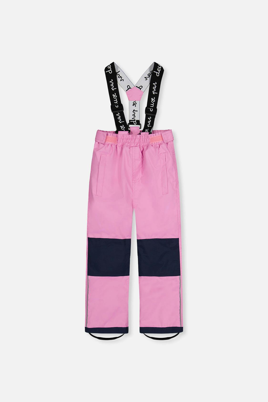 Light Weight Two Piece Chill Snowsuit Pink Blue and Mauve
