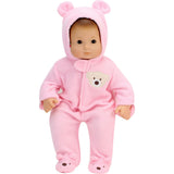 15" Doll Fleece Hooded Snowsuit