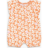 Baby flutter sleeve shortie in blooms