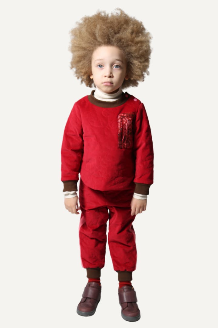 BLOOM PADDED TRACK PANTS