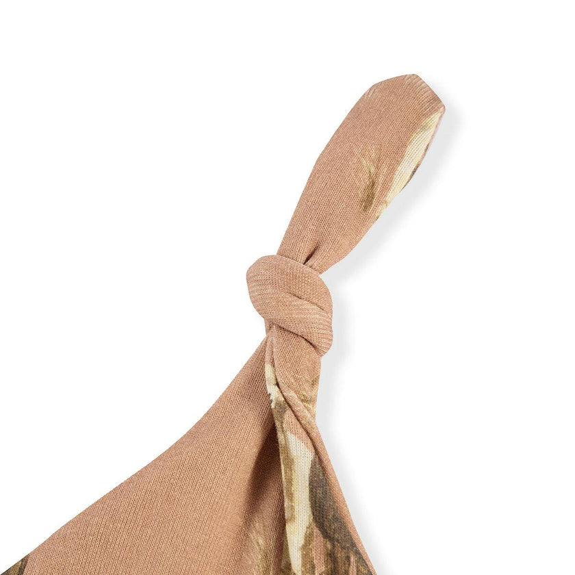 Organic Cotton Knotted Beanie Hat