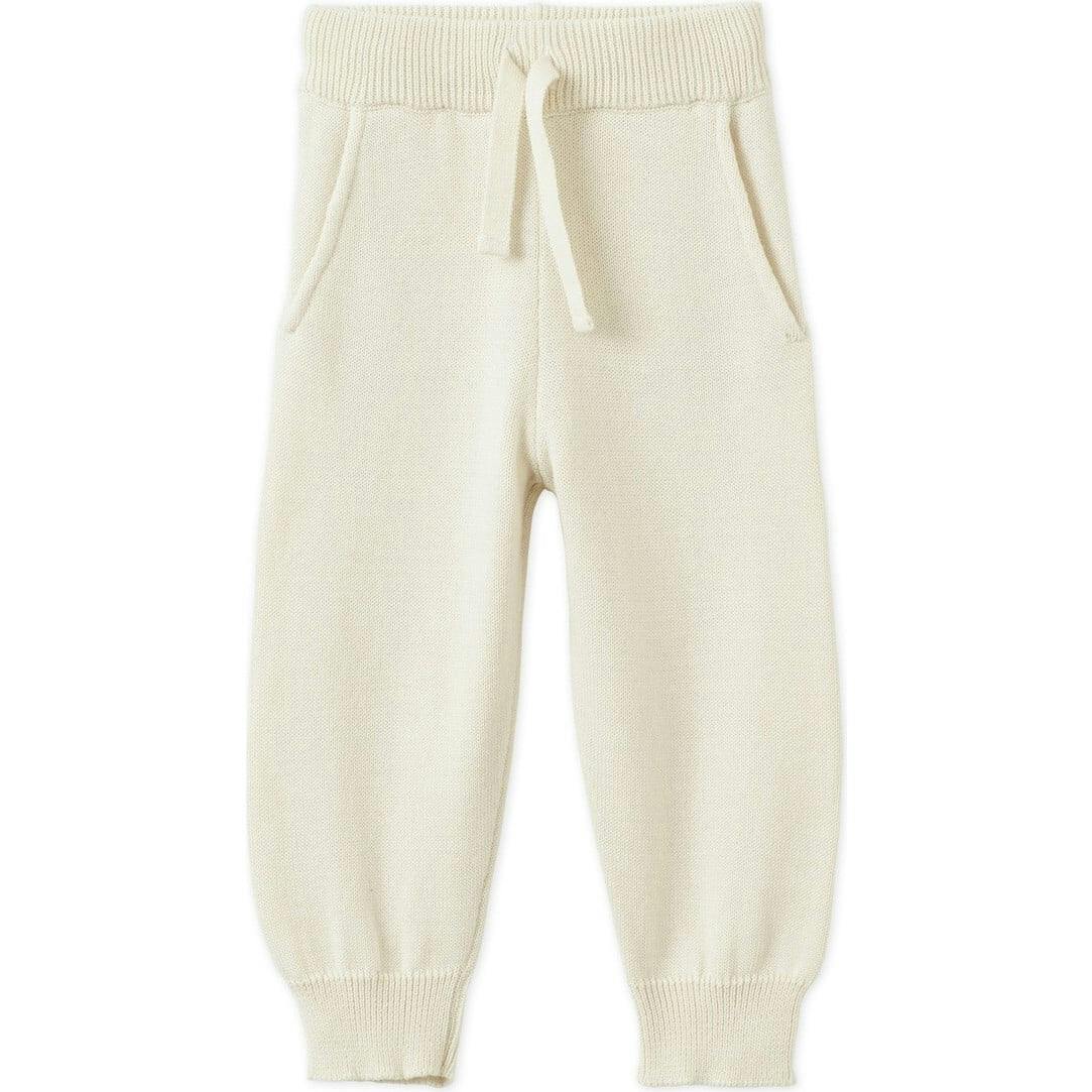 Organic Cotton Knit Joggers