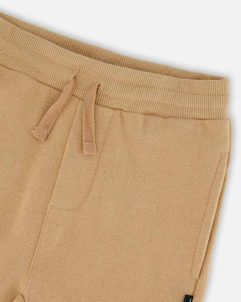 French Terry Sweatpants Beige