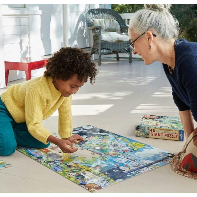 Within the Biomes 48 piece Giant jigsaw puzzle