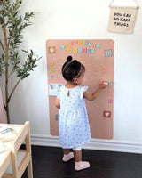 Magic Playwall - Rectangle Magnetic Wall Decal for Kids