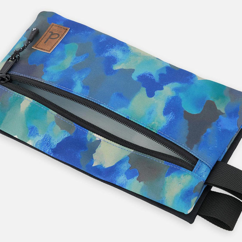 Little Boy Camouflage Durable Double-Compartment Pencil Case