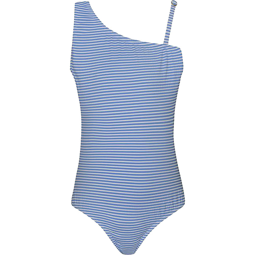 Little Grace One Shoulder Open Back One-Piece, Prints