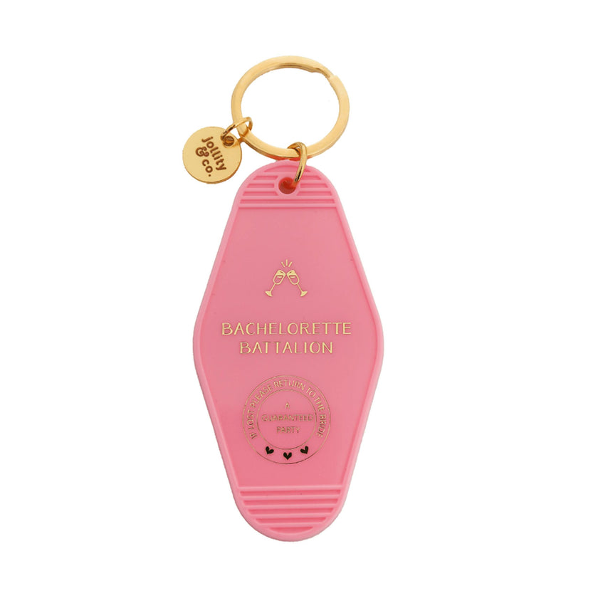Camp Bachelorette Bachelorette Battalion Keychain