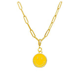 Happy Face Necklace