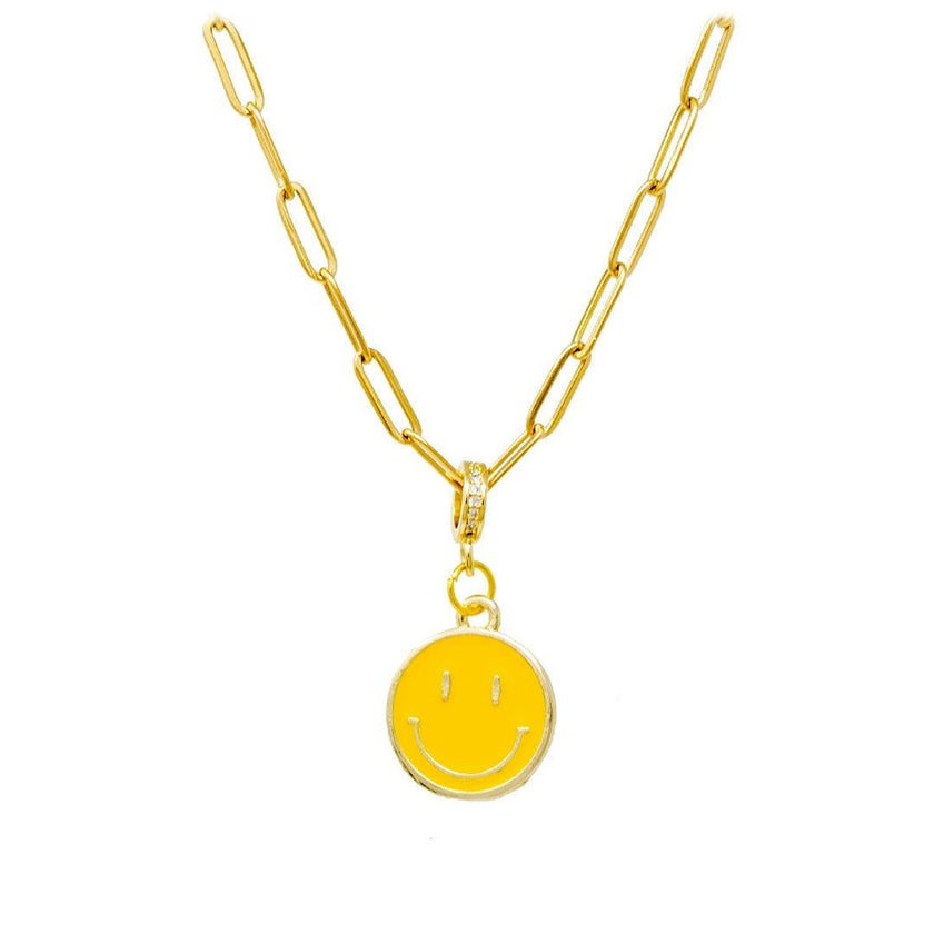 Happy Face Necklace