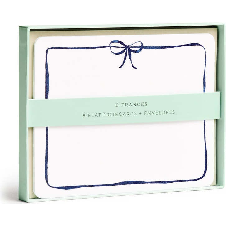 Set of 8 Flat Notecards
